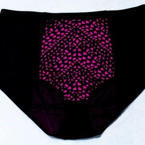 3/$25 Torrid Pink & Black High Waisted Bottoms